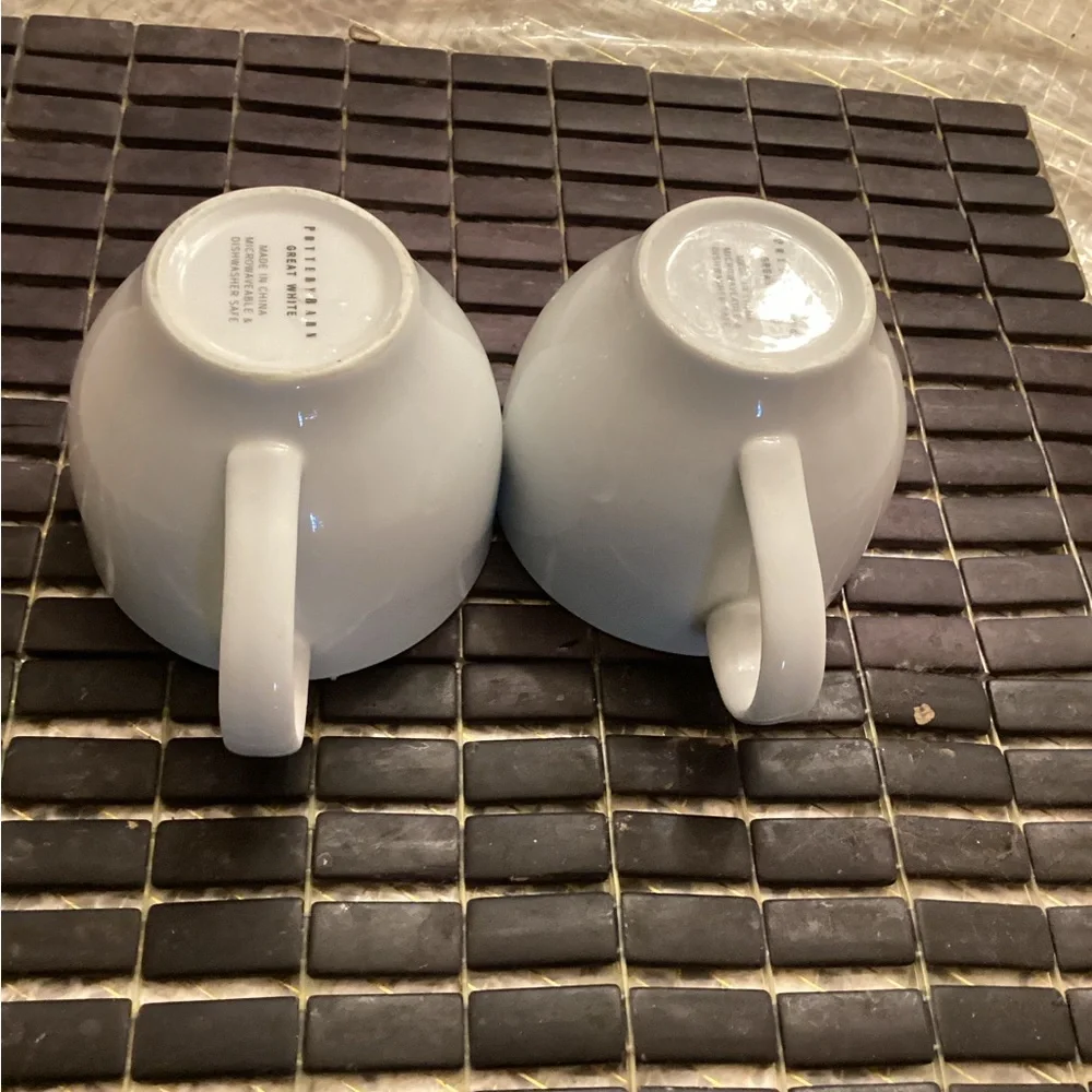Crate & Barrel large cups